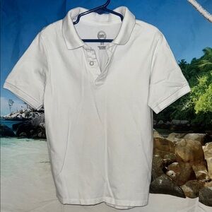 Wonder Nation White Kids Polo Shirt
